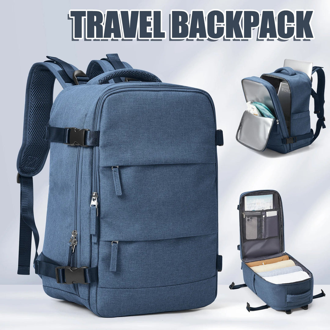 BowLift | Travel Backpack Travomate | Waterproof & Versatile | 15.6" Laptop Compartment | Large Capacity with Wet-Dry Separation