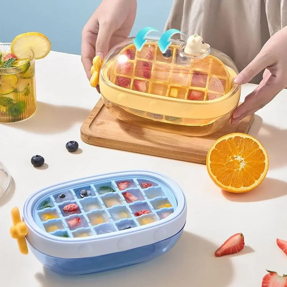 BowLift | Cute Cartoon Rotating Knob Ice Cube Tray