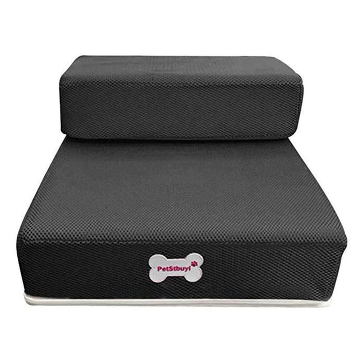 BowLift | DOGSTEP PRO – Luxury Dog Stair for Joint-Friendly Climbing onto Sofa & Bed