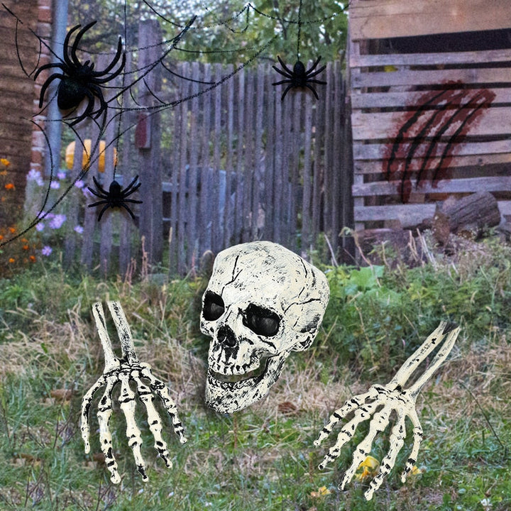 BowLift | Realistic Zombie Skeleton Garden Halloween Decor