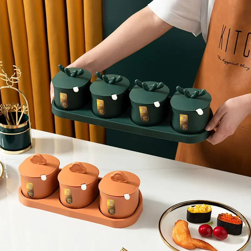 BowLift | Stylish spice organizer with practical spoons