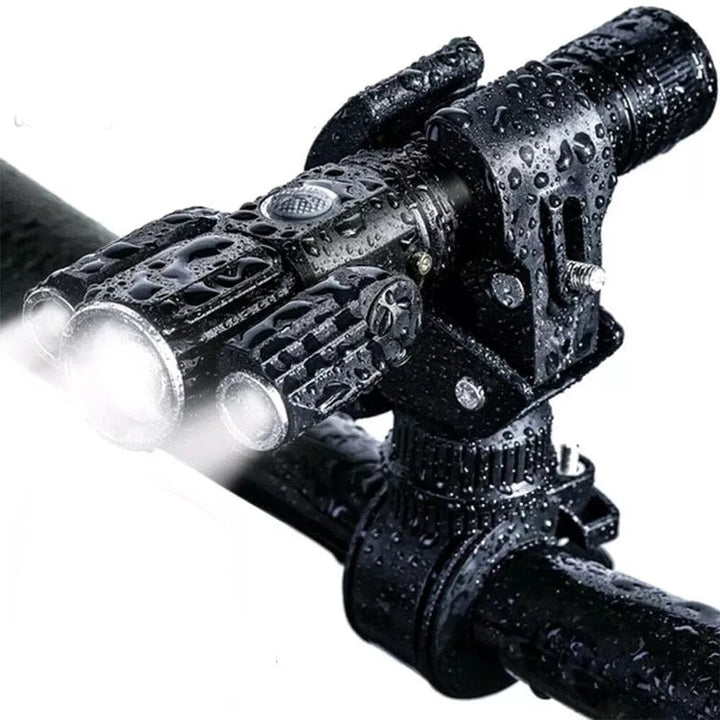 BowLift | Three Head Rechargeable Rotatable Flashlight