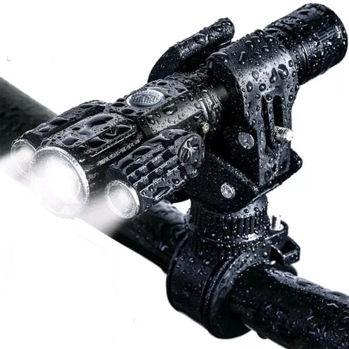 BowLift | Three Head Rechargeable Rotatable Flashlight