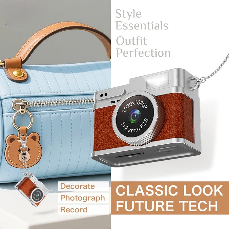 BowLift | Vintage Digital Camera Style Necklace