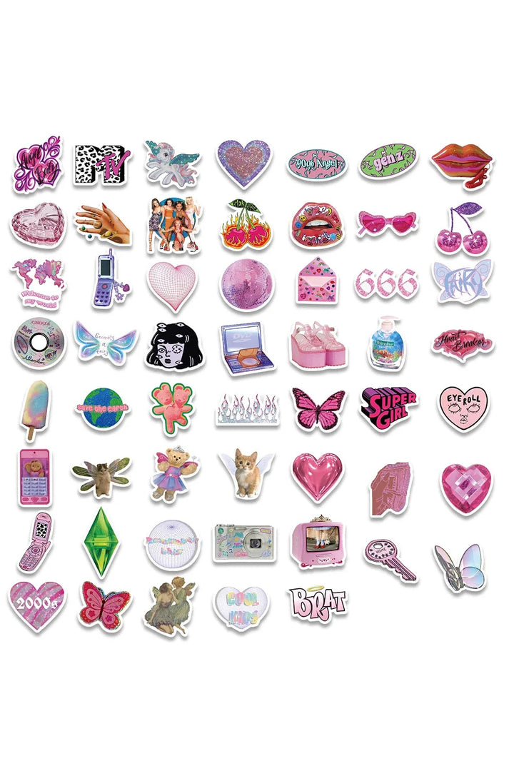 Y2K Cute Stickers | Bowlift