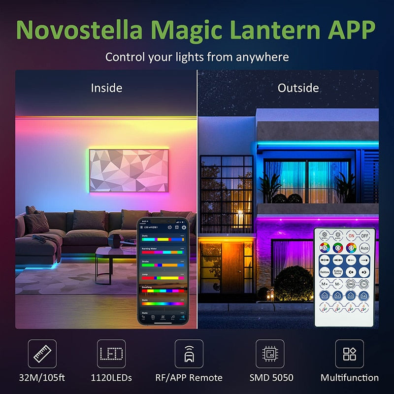 BowLift | 1M-20M RGB LED Light Strip 5V LED