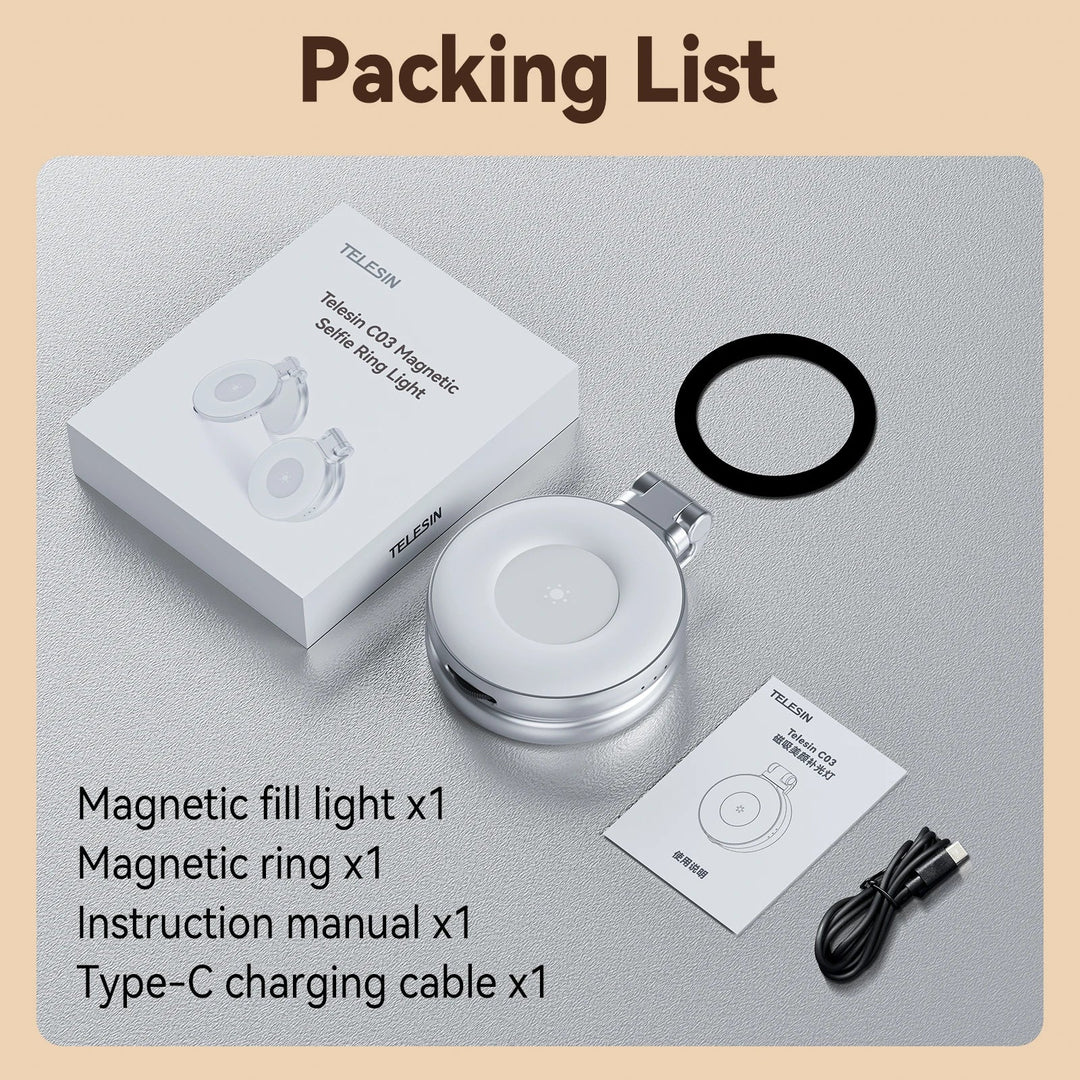 BowLift | Magsafe Adjustable Selfie Fill Light