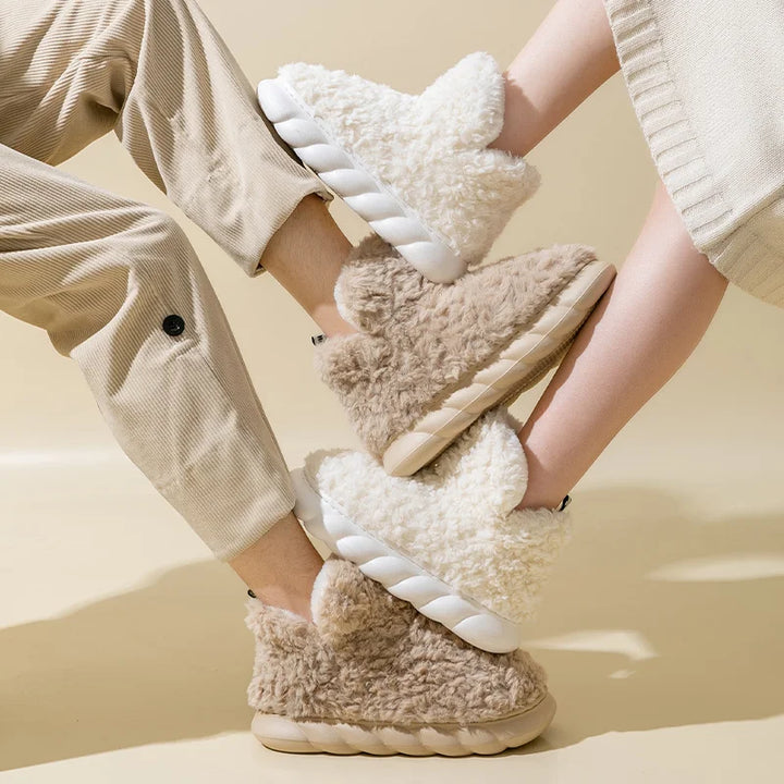 Warm and Cozy Women's Slippers for Autumn and Winter – Non-Slip, Comfortable Slippers for Home and Leisure | Bowlift