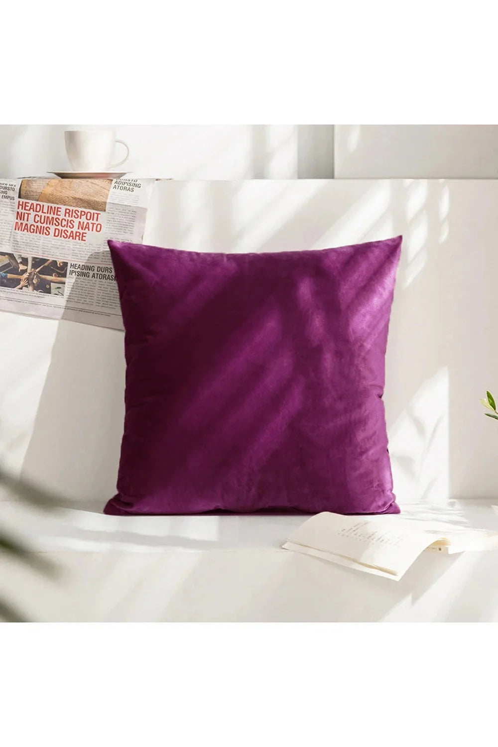 solid color cushion cover | Bowlift