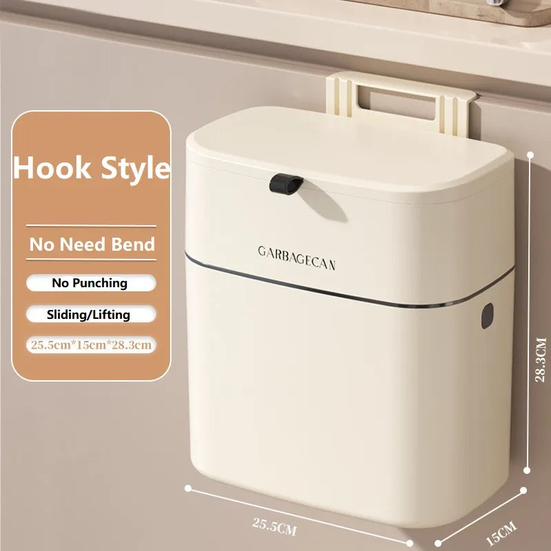 BowLift | Space-Saver Hangable Home Mini Trash Bin