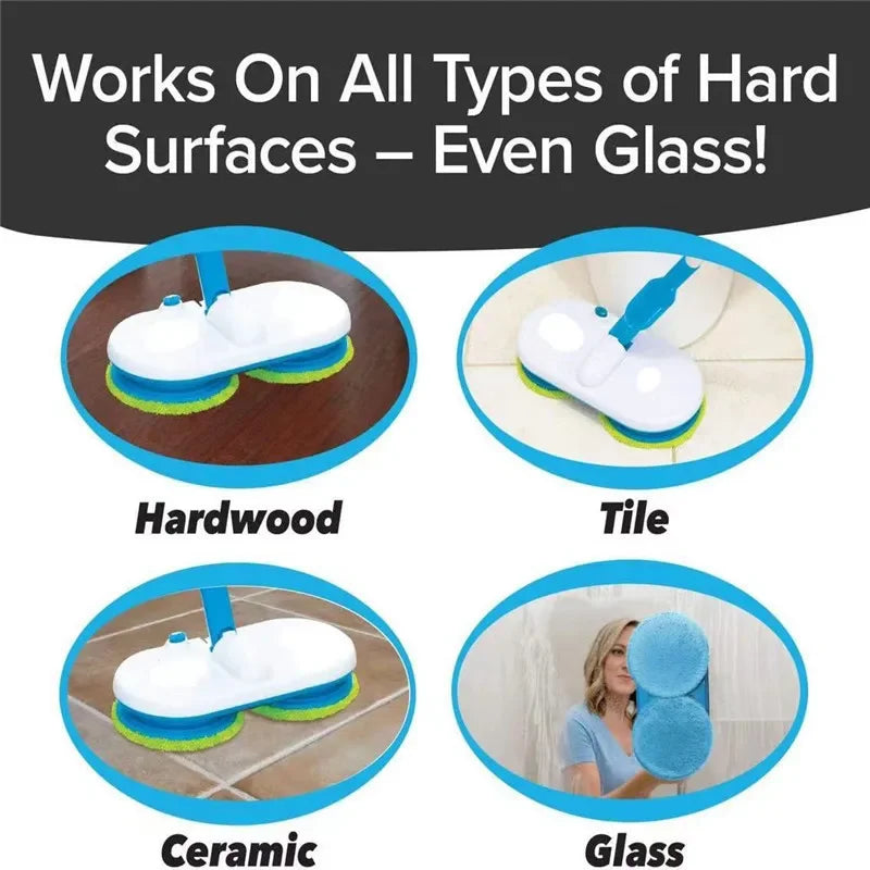 BowLift | Cordless Electric Mopping Mop With Reusable Pads