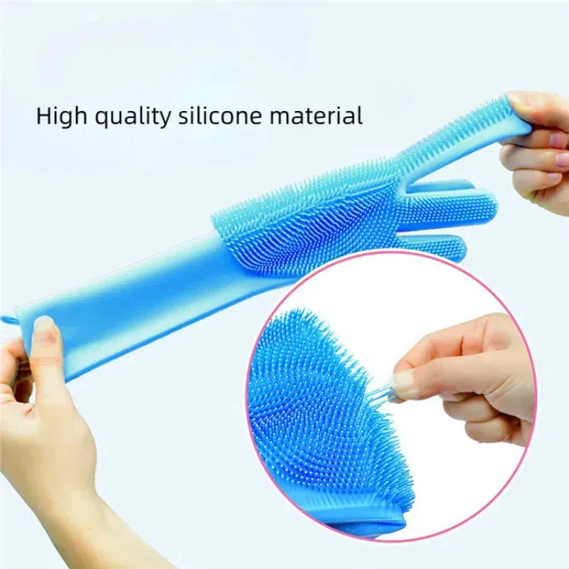BowLift | FELISPA SoftTouch Silicone Bath Glove for Cats | Soft Coat Care & Massage | Shampoo Brush for Pets | 35×16 cm