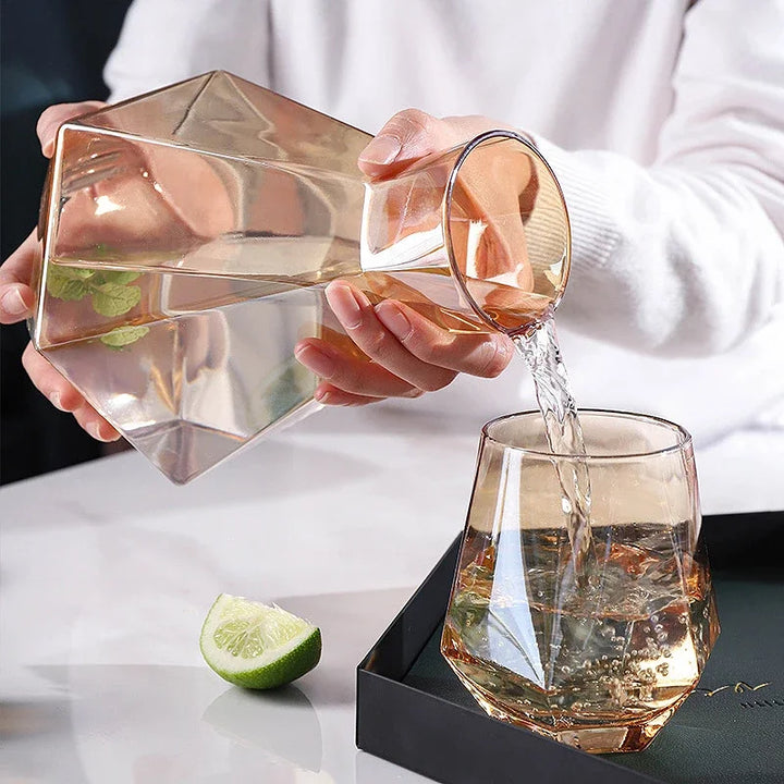 Diamond Drinkware 5-Piece Set Bowlift
