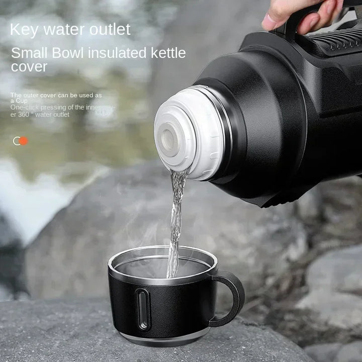 BowLift | Stainless Steel Heavy Duty Travel Hiking Thermos