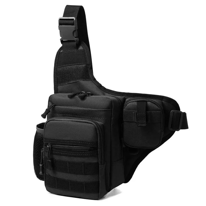 Multi-Pocket Crossbody Compact Hiking Chest Bag | Bowlift