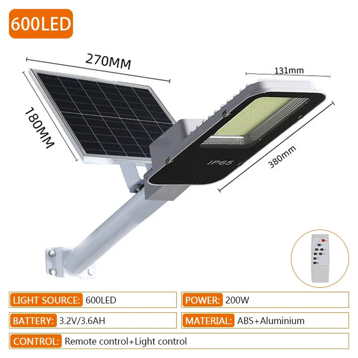 Heavy-Duty Outdoor Solar Security Waterproof Light | Bowlift