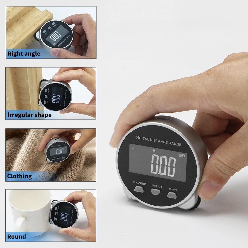 BowLift | High Precision LCD Display Rechargeable Digital Ruler