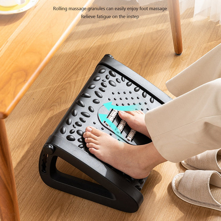 Ergonomic Home Office Foot Rest Massager | Bowlift