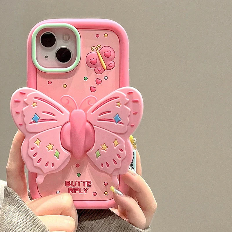 BowLift | Lovely 3D Folded Butterfly Shockproof iPhone Case