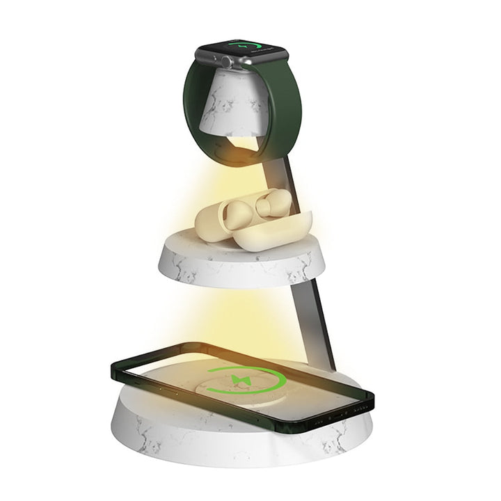 BowLift | Desktop Powerhouse Multi-Device Wireless Charger Stand
