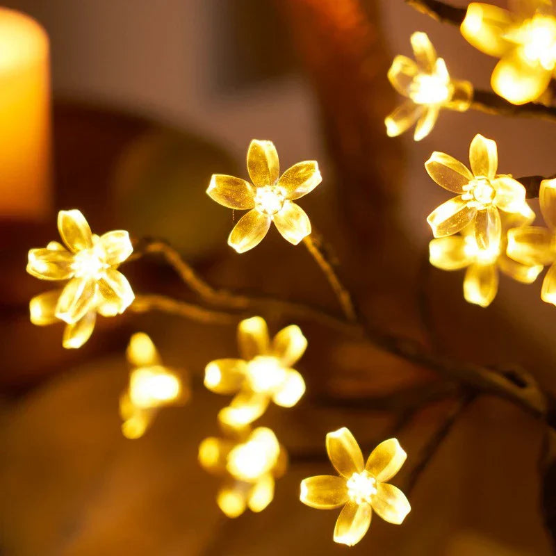 LED Blossom Tree Lamp – Cherry Blossom Design for Living Room and Bedroom Decoration | Bowlift