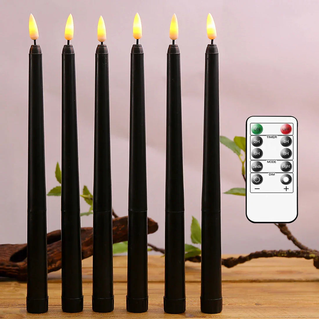 BowLift | LED candles with flame effect for Halloween decoration