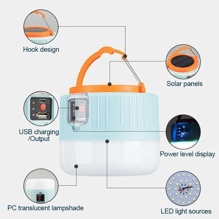 Rechargeable Camping Lantern | Bowlift