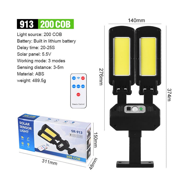 BowLift | Solar-Powered Smart Waterproof Motion Sensor Lamp