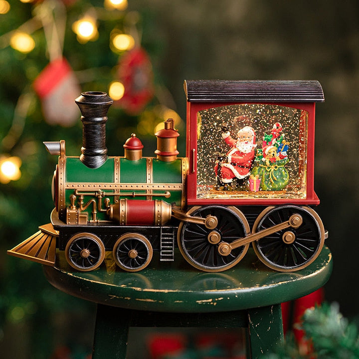 BowLift | Santa Claus Christmas Train Music Box