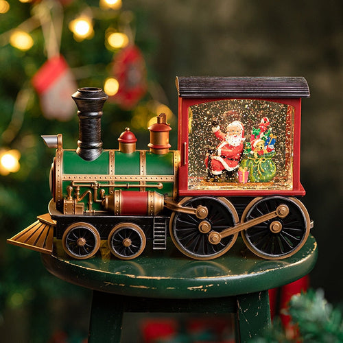 BowLift | Santa Claus Christmas Train Music Box