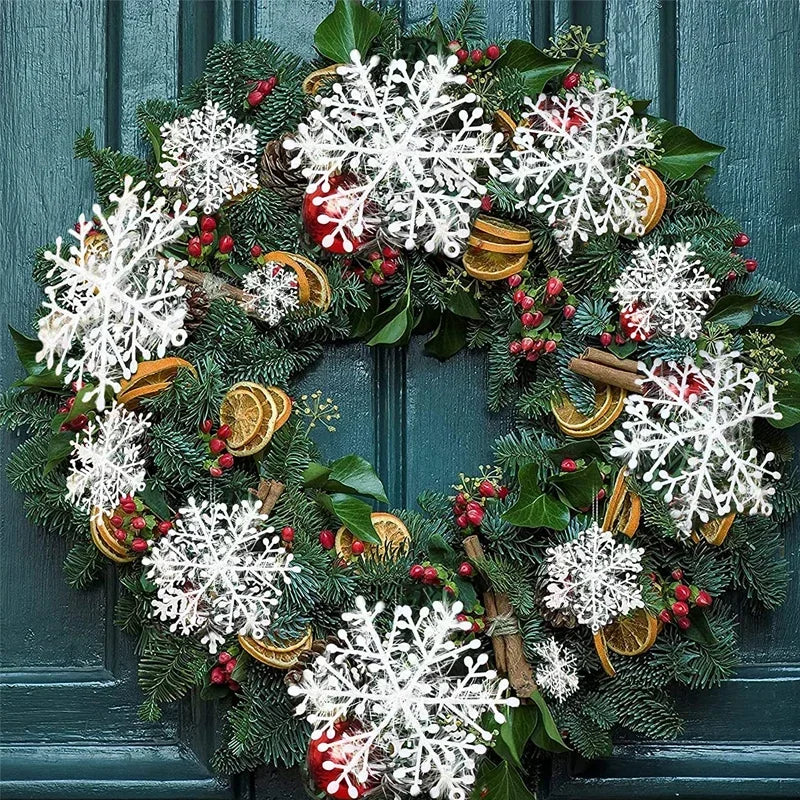 BowLift | GlimmerGarlands | Glitter Snowflake Decorations