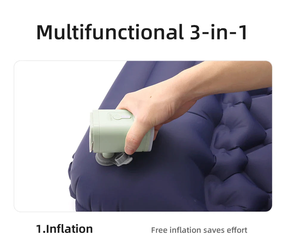 BowLift | 3 in 1 Electric Mini Wireless Air Compressor