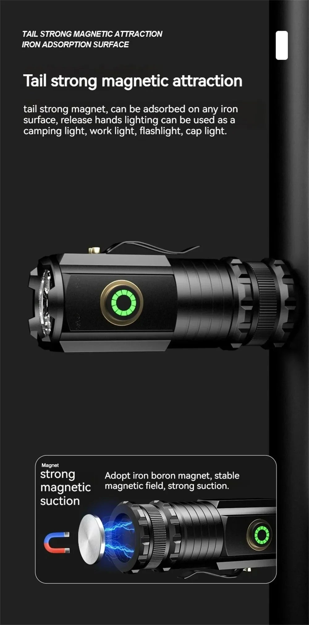 BowLift | Multifunctional Powerful Super Bright Flashlight