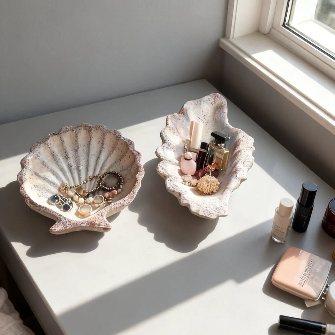 Sea Shell Ceramic Jewelry Tray | Bowlift