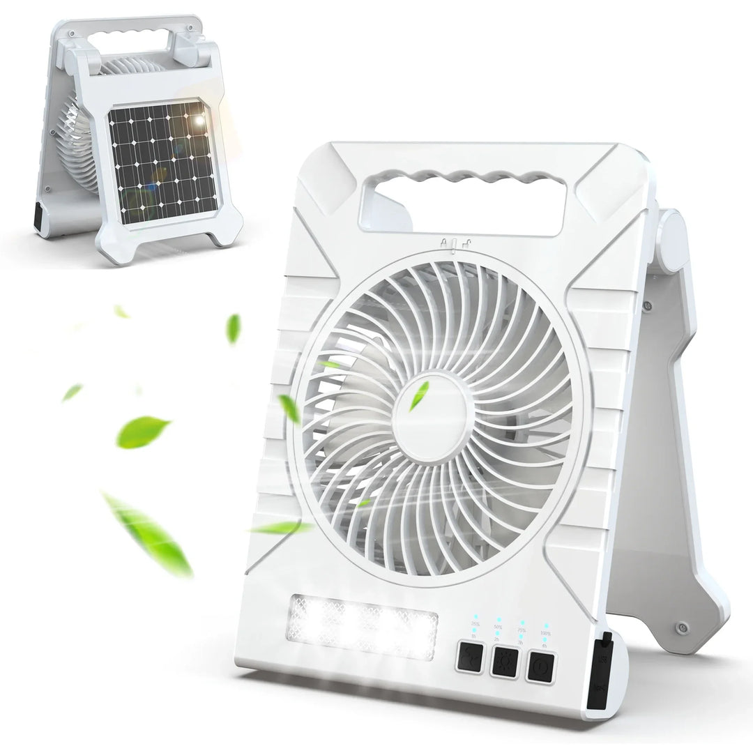 BowLift | Solar Camping Fan | Foldable Solar Panel | Power Bank & LED Light | Ultra-Lightweight  Brand Name: VenturioX