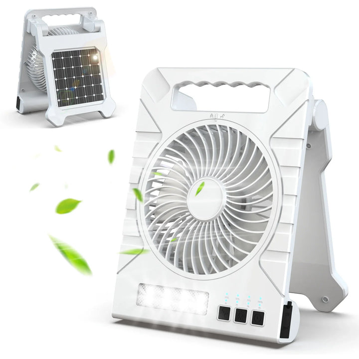 BowLift | Solar Camping Fan | Foldable Solar Panel | Power Bank & LED Light | Ultra-Lightweight  Brand Name: VenturioX