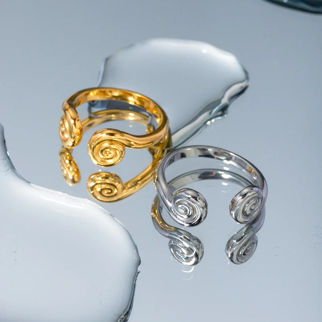 BowLift | Adjustable Open Spiral Ring