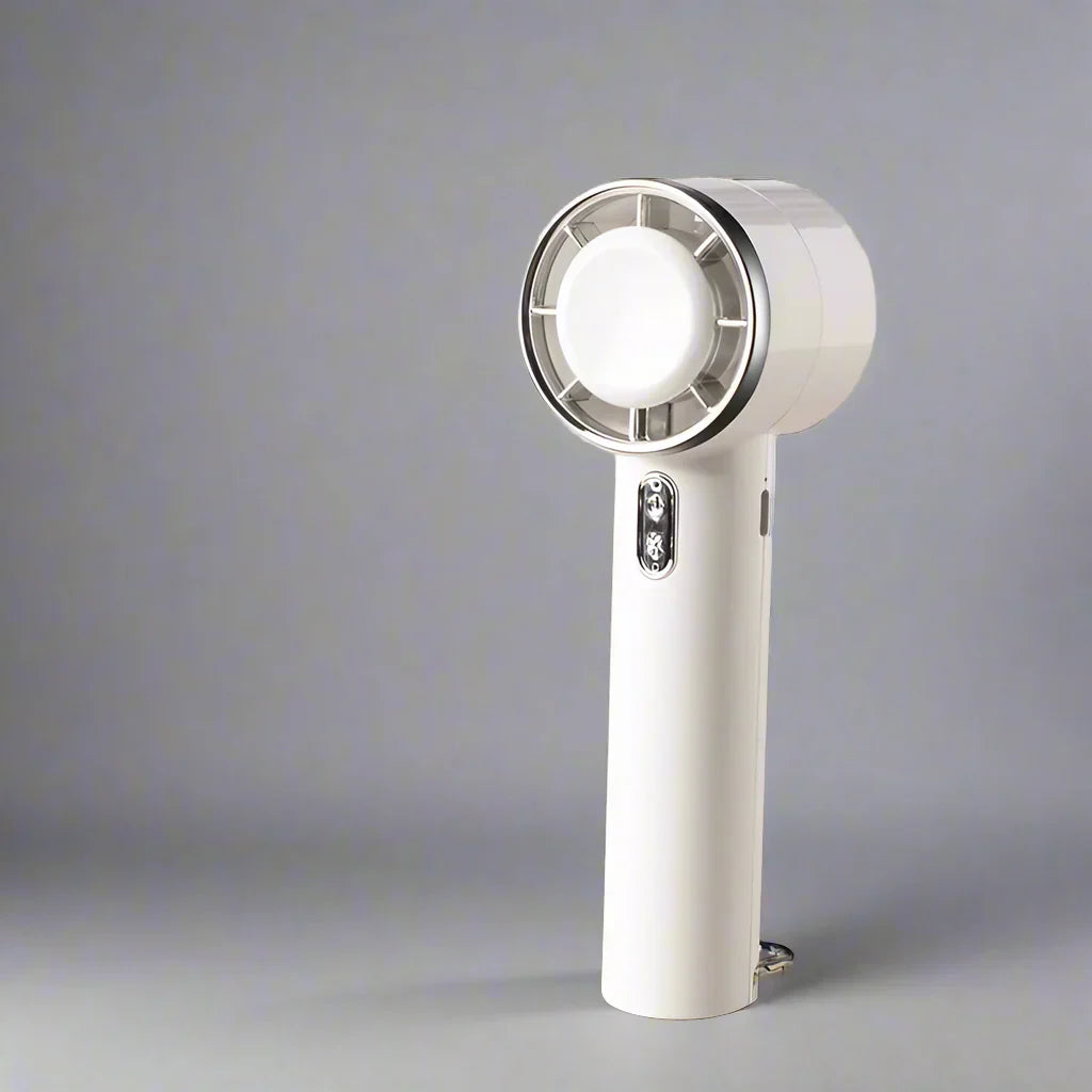 Skye Mini Fan with Cooling Plate – Portable Fan with 100 Speeds and Adjustable Breeze | Bowlift
