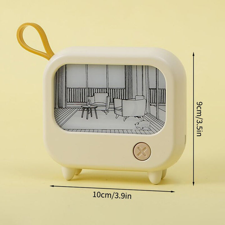 Mini Art TV Painting Decor Night Lamp | Bowlift