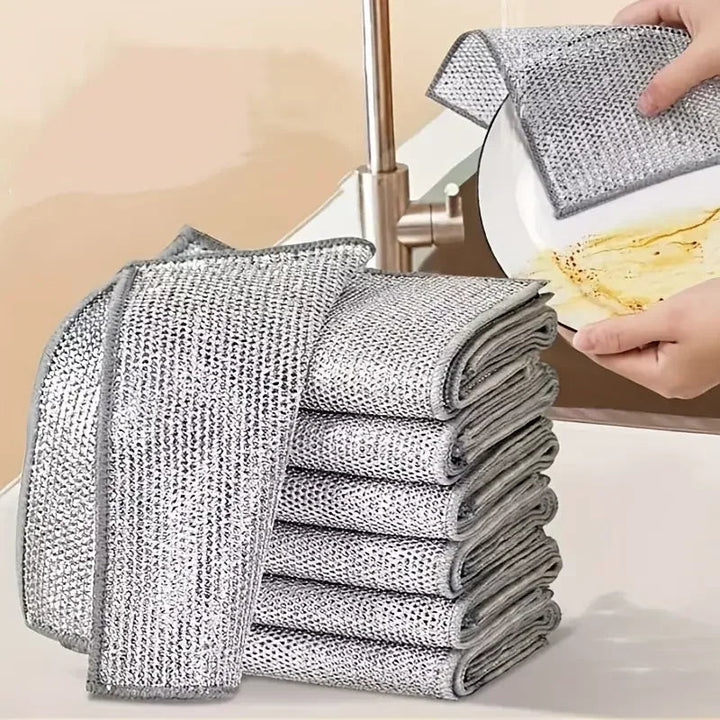Metal scouring cloth – Double-sided for kitchen | Bowlift
