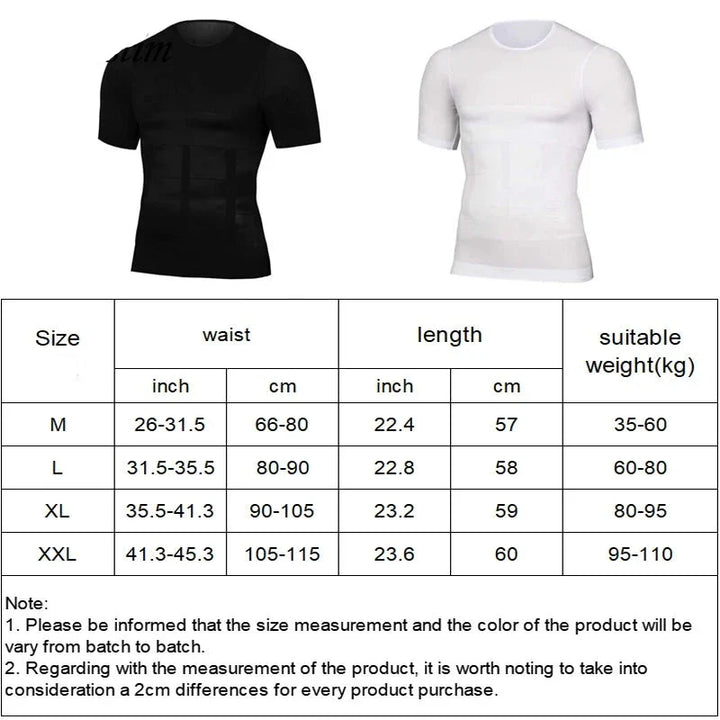 BowLift | Men's Body Shaper Slimming T-Shirt