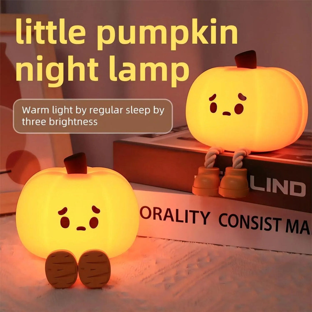 BowLift | Sad Pumpkin Touch Sensor Lamp Decor