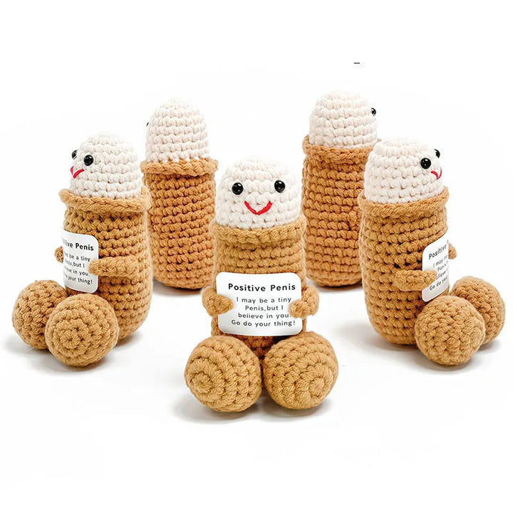 BowLift | Emotional Support Adult Humor Crochet Doll