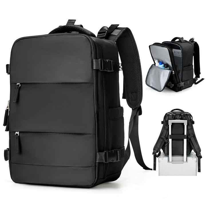BowLift | Travel Backpack Travomate | Waterproof & Versatile | 15.6" Laptop Compartment | Large Capacity with Wet-Dry Separation