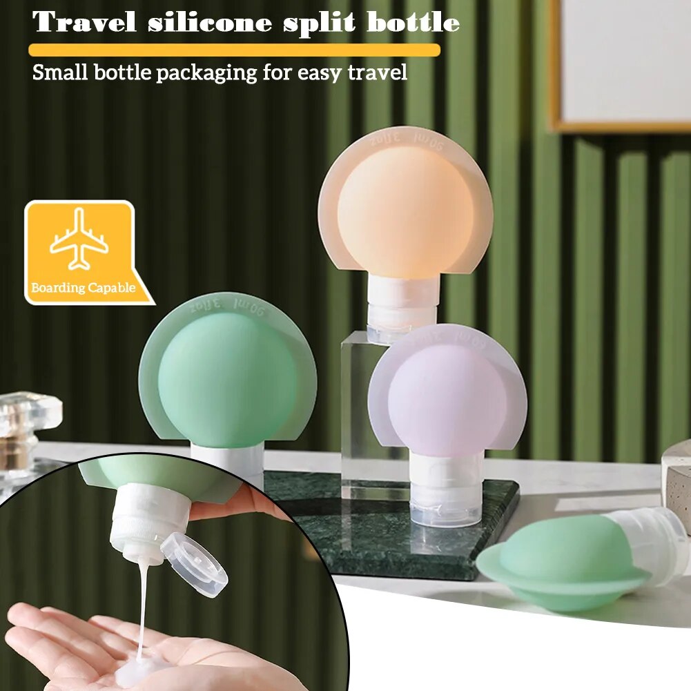 Leakproof Silicone Squeeze Bottle Travel Liquid Dispenser | Bowlift