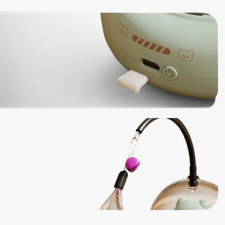Smart Cat Laser "Hunting Light" with Rainbow Function and USB Charging Function | Bowlift