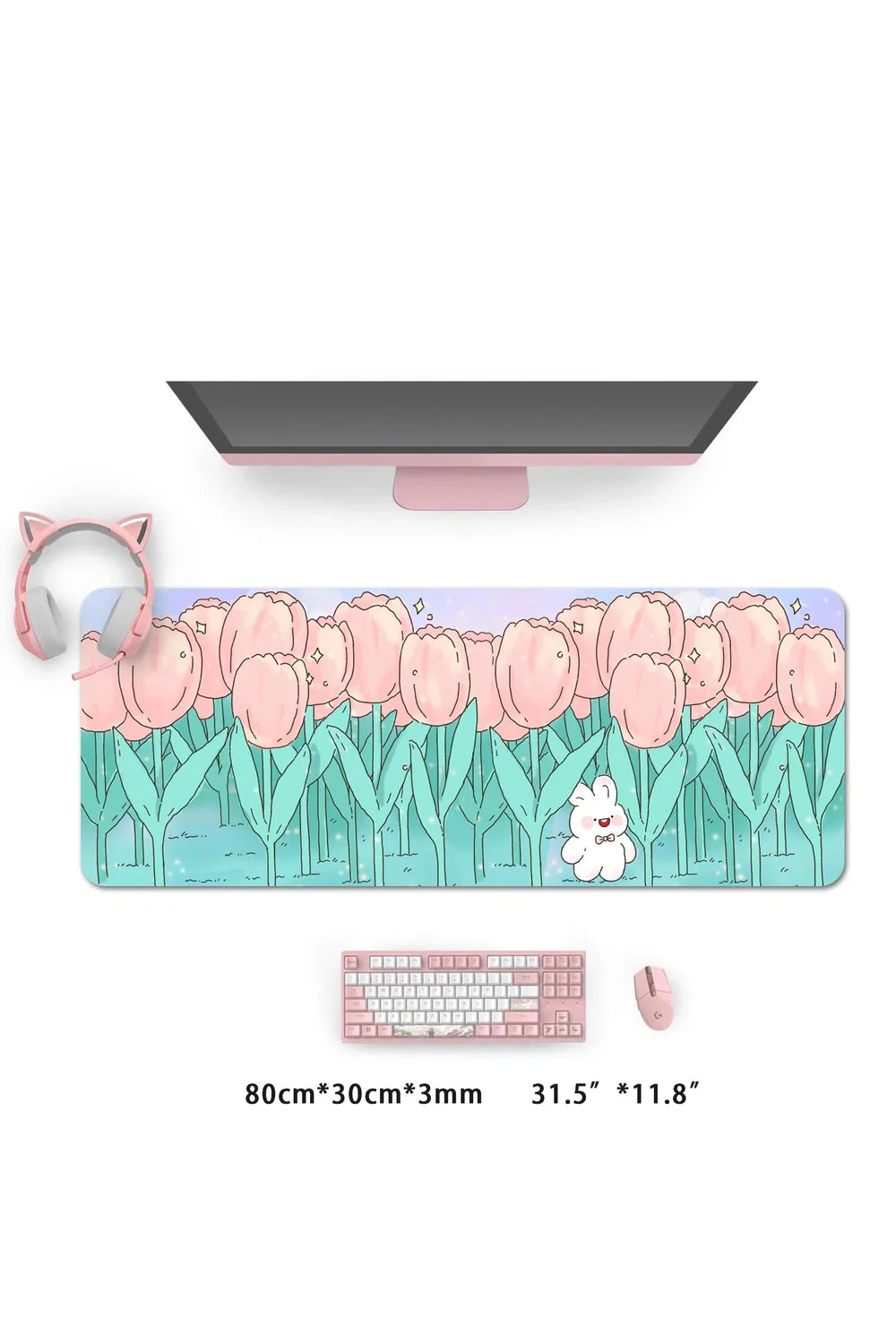 Tulip Desk Mat | Bowlift