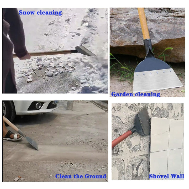 Multifunctional All-Steel Garden Cleaning Shovel | Bowlift