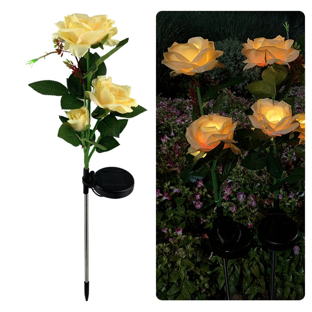 LED Solar Rose Decorative Light | Bowlift