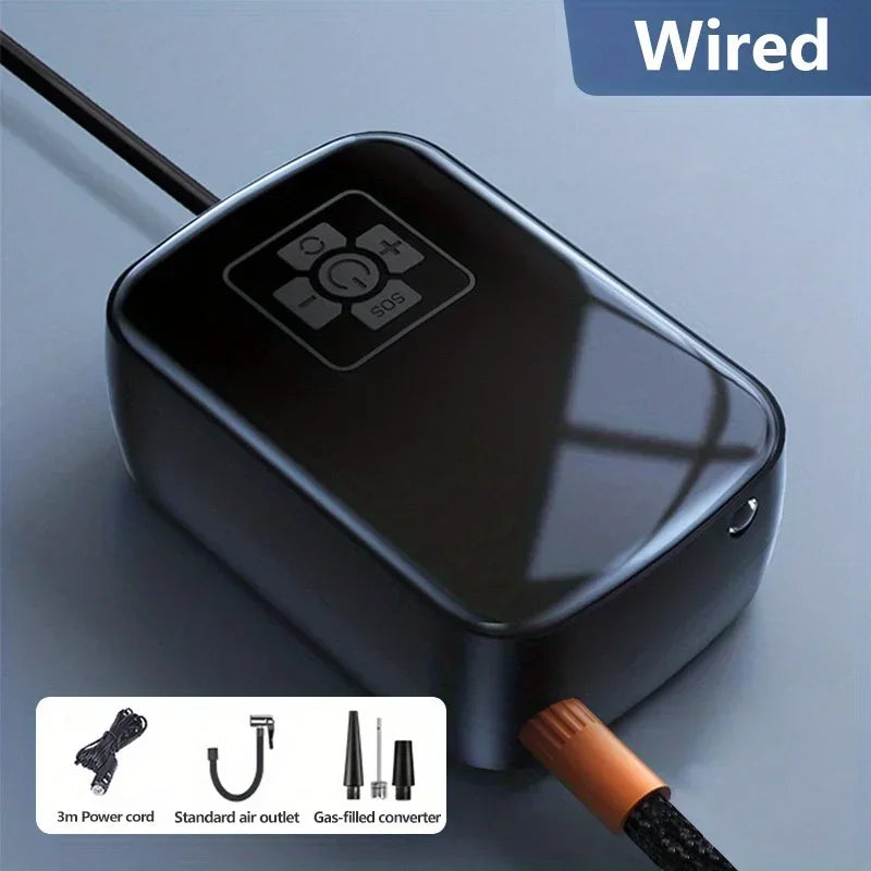 BowLift | Portable Tire Pump for Car – Wireless Air Pump with 150 PSI, Compact Design for Quick Inflation of Tires, Bicycles and Sports Balls